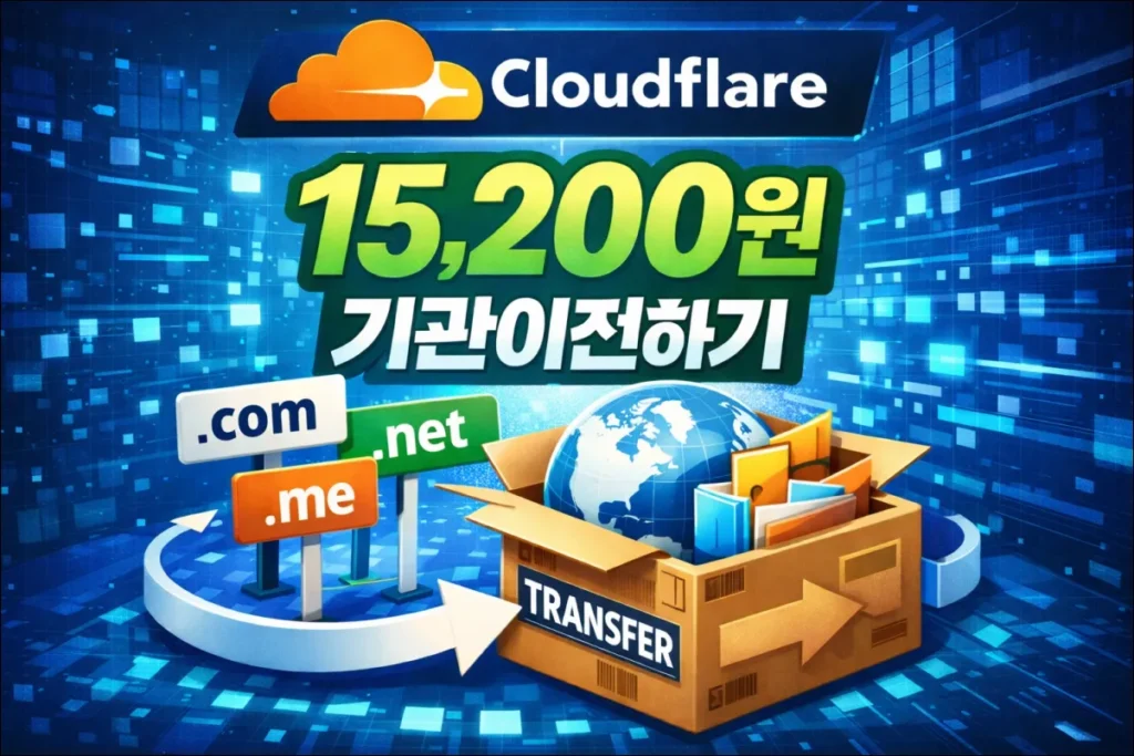 호스팅케이알-도메인-등록비용